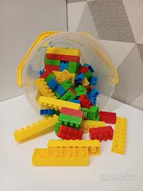 Secchio Mattoncini Grandi Da Costruzione.