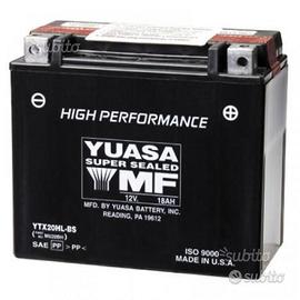 Batteria yuasa YTX20HL-BS gtx bombardier 650