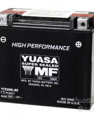 Batteria yuasa YTX20HL-BS gtx bombardier 650