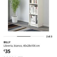 libreria modello Billy Ikea