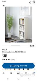 libreria modello Billy Ikea
