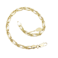 Bracciale da uomo realizzato in oro giallo 18 kt