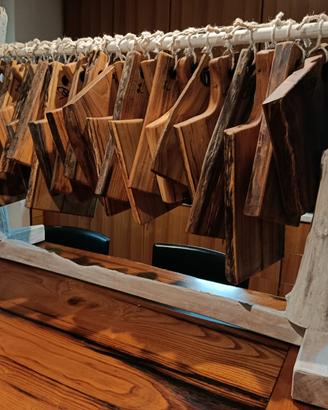 taglieri in legno 