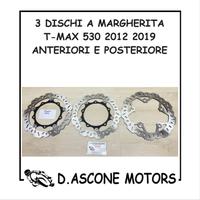 3 DISCHI A MARGHERITA TMAX 530 2012 2019
