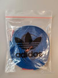 Lacci blu per scarpe Adidas originali 