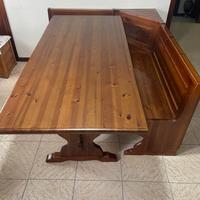 Tavolo con cassapanca