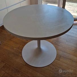 Tavolo Rotondo Bianco Calligaris 100x100