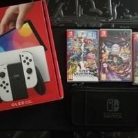 Nintendo Switch Oled Perfect + 3+ Games