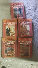6 libri Il cuciniere italiano