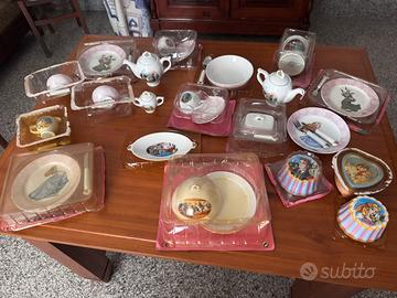Vari pezzi dí ceramiche da collezione sissy