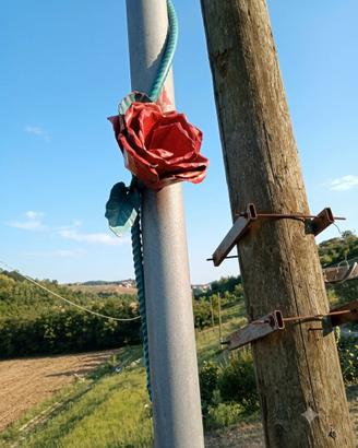 Lampione da esterno in ferro
