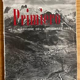 Libro Primiero nell'alluvione del 4 novembre 1966