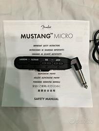 Fender mustung micro