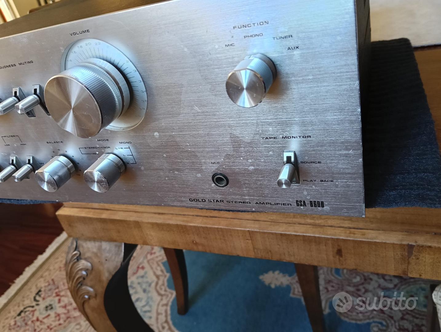 Ampli Gold Star / Asuki GSA 8600 – Occasion Fonctionnelle