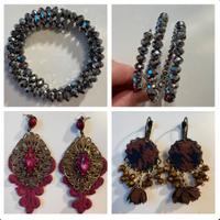 Bigiotteria orecchini e braccialetto