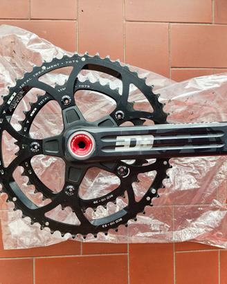 Guarnitura Rotor 3D+ con corone Miche 53/39