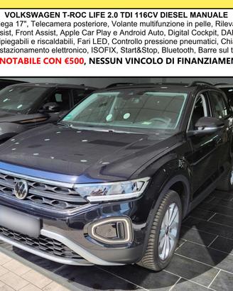 Volkswagen T-Roc Life C.Lega17 Camera AppleCarPlay