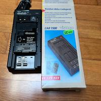Carica batterie marca VIVANCO mod. CAR 1500