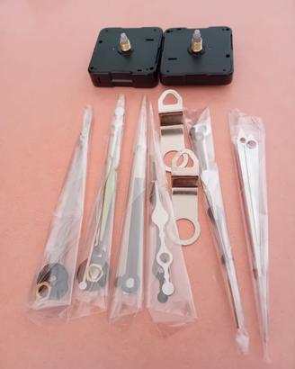 2 meccanismi per orologio da parete