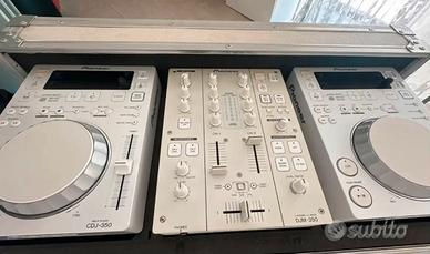 Consolle Pioneer cdj 350 W + mixer djm 350