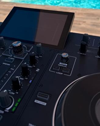 consolle dj denon prime 2 + n. 2 casse audio