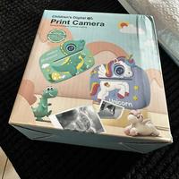 Macchina fotografica istantanea tema Unicorno Rosa