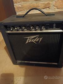 Amplificatore chitarra elettrica PEAVEY RAGE158 Combo Solid State TransTube  15W