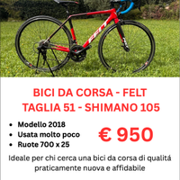 bicicletta da corsa Felt