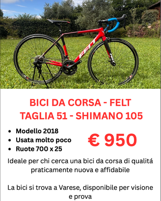 bicicletta da corsa Felt