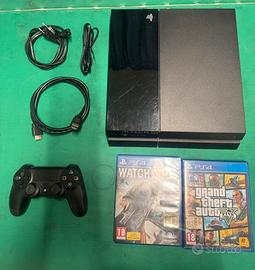 PlayStation 4 con giochi