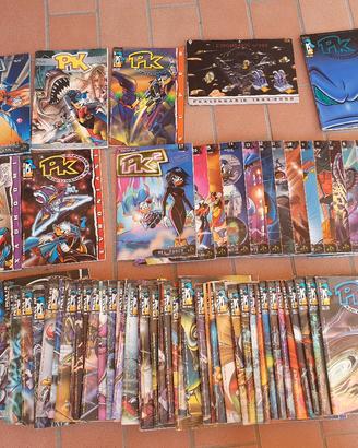 lotto PK 71 fumetti PKNA + PK2 completa + speciali