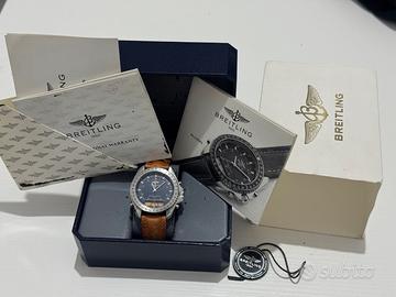 Orologio Breitling Navitimer 3100 New Pluton blu