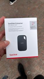 SanDisk Extreme SSD 2TB - NUOVO Sigillato (Apple)