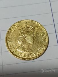 monete Regina Elisabetta seconda 