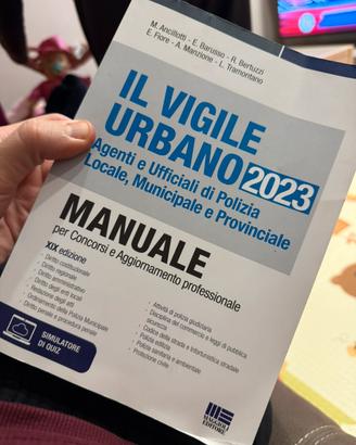 Libro il vigile urbano concorsi