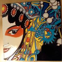 Ceramica artigianato cinese dipinta a mano