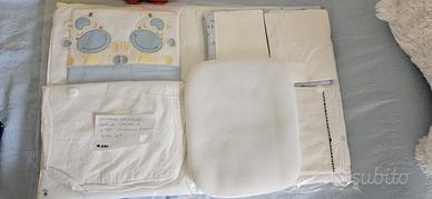 Corredo nuovo e completo per navicella trio.