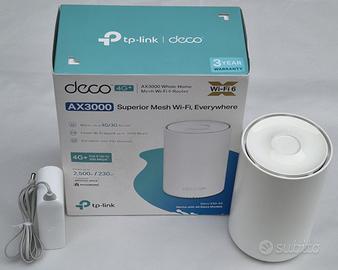 Router 4G WiFi 6 Mesh TP-Link Deco X50-4G AX3000