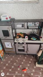cucina giocattolo in legno 