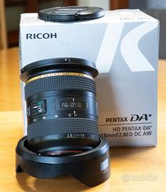 Pentax 11-18 mm F2.8