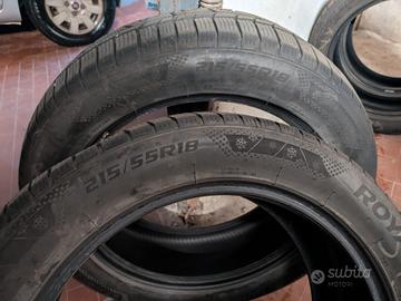  4 gomme invernali 215/55/18 (99v)