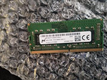 Ram DDR4 SODIMM 8gb Micron ( mta8atf1g64hz-2g6j1 )