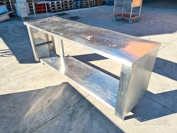 tavolo passante in acciaio inox usato
