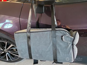 trasportino-seggiolino per auto per cani /gatti