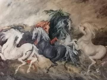 dipinto ad olio di Gianni Testa 