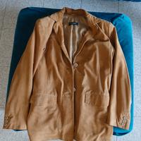 Giacca donna scamosciata, vera pelle, TG.42