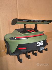 Portachiavi da Muro Porsche GT3 - 5 Ganci - Stampa