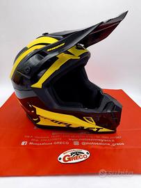 Casco Ufo Shedir Giallo-Nero (L)