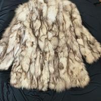 pelliccia di volpe argentata  