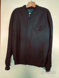 Giubbotto Scabal blu uomo luxury tg 54  (52)